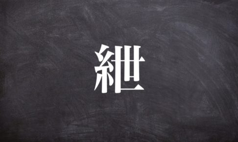 糸偏に世の漢字の意味・読み方